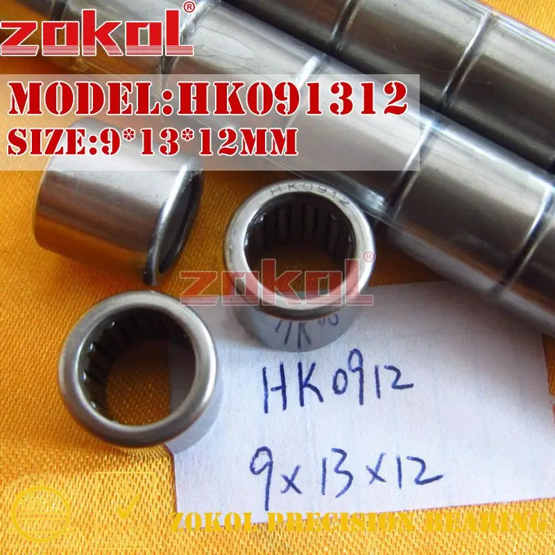 10Pcs/Lot HK0908/0910/0912/0914 HK091510/13 Needle Roller Bearing ZOKOL