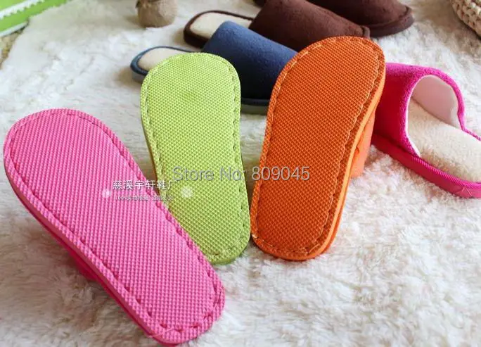 Autumn winter  shoes  Home slippers winter slipper, fleece slipper long flush warming  homing slippers, indoor shoes  p010-1