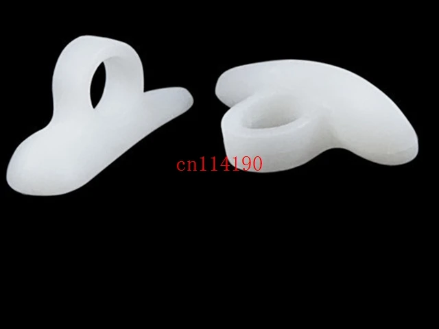 200pcs(=100pairs) Silicone Gel Orthopedic Metatarsal Rings Hammer Toe Separator Correction Feet Care Shoes Cushion Pads