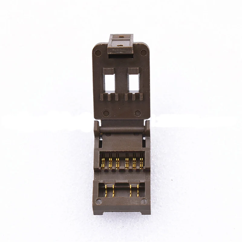 

SOT223-3L Burn in socket pin pitch2.3 mm Kelvin test adapter programming socket close clamshell structure test ZIF adapter