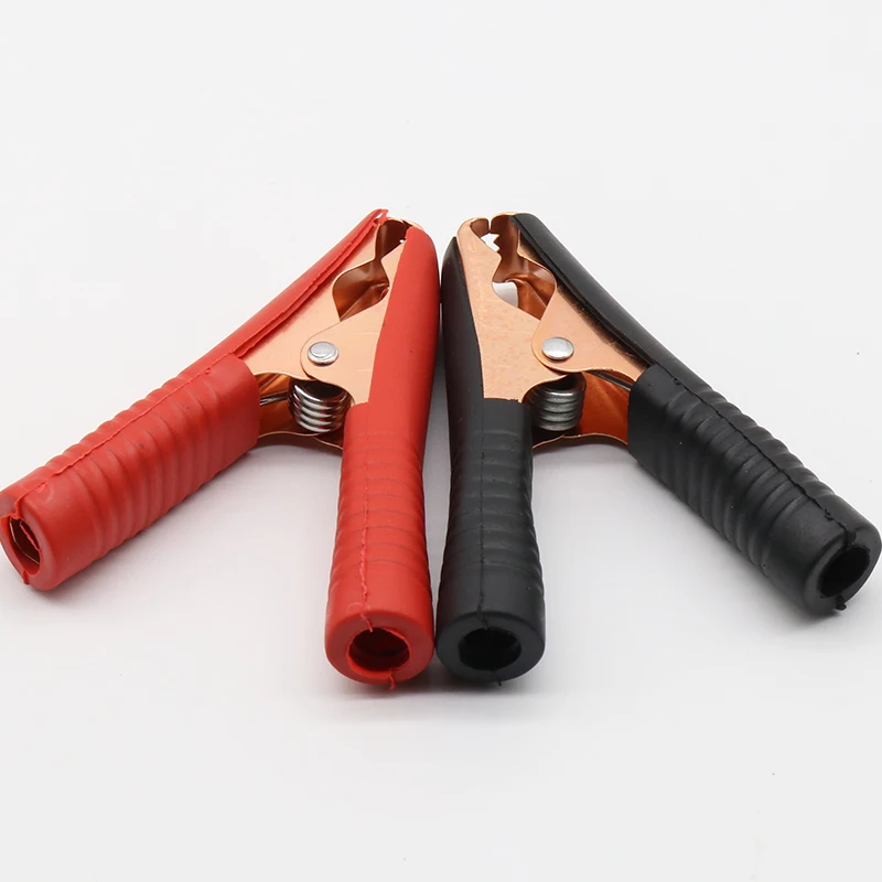 Promotion! Car Alligator Clips Battery Clamps Crocodile Clip 100A Red+Black