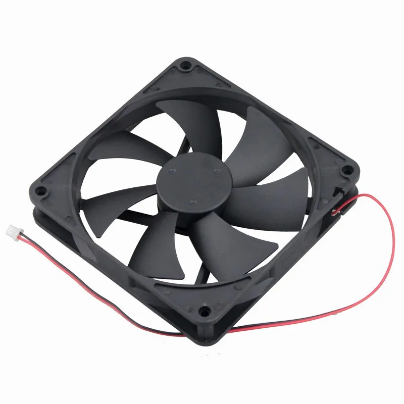 Gdstime 10 Pcs 14CM 24V 0.15A large air volume violent  inverter fan 140x140x25mm 5.5 inch Ball Bearing industrial fan 2pin