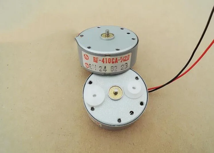 

RF-410 Mabuchi motor 410 motor solar motor dc 2V 3800RPM Micro motor with output wheel low speed