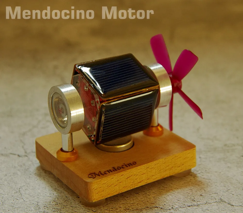 Mendocino Motor  solar toy Free energy magnetic suspension Science physics toy