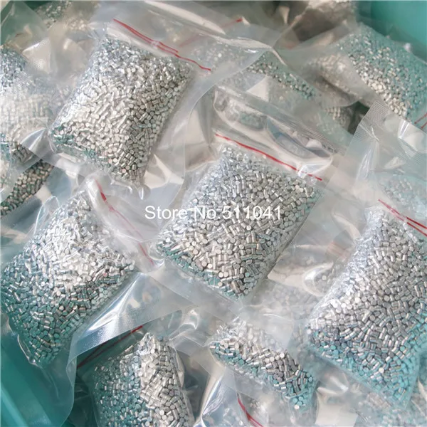 Haste de grão de alumínio de alta pureza, barras de pureza de alumínio puro 99.996% 1kg, materiais chapeados por evaporação, paypal