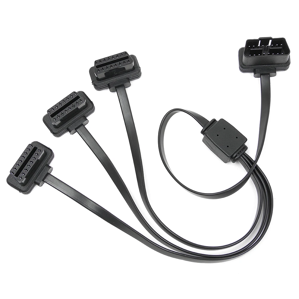 

OBD 2 Splitter Extension 1 to 3 Y Cable Male Three Port To Female for Diagnostic Adapter OBD2 Car Tools Best Auto Accessories