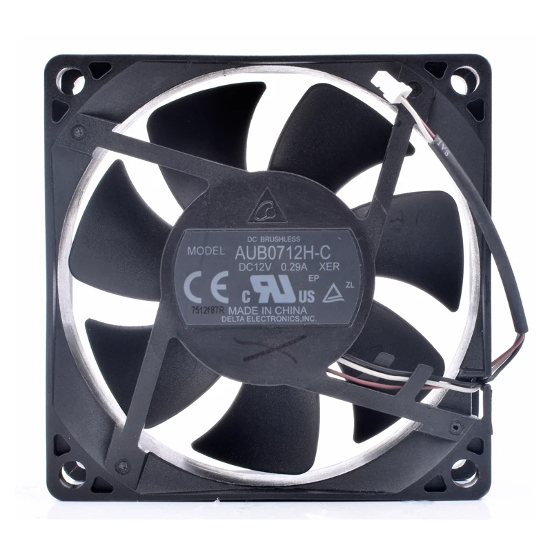 Brand new original AUB0712H-C XER 7cm 7025 70x70x25mm 12V 0.29A 3-line projector cooling fan