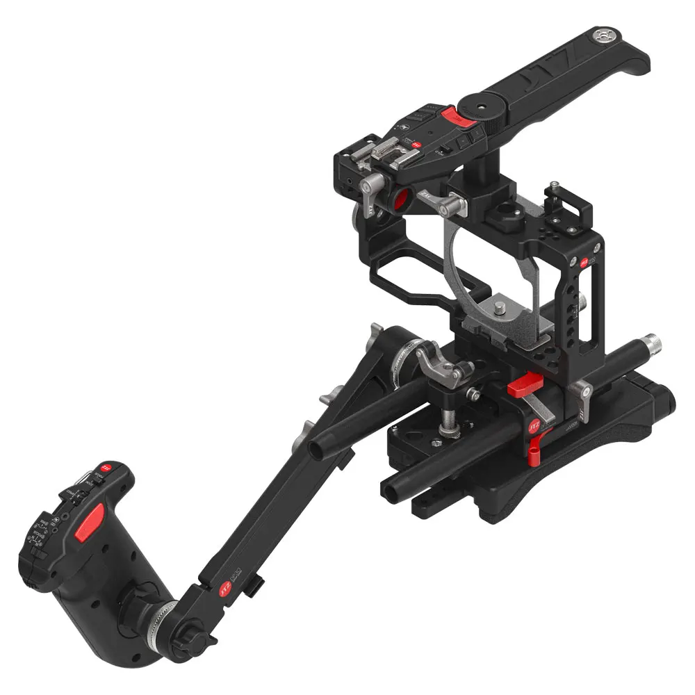 JTZ DP30 Cage Baseplate Shoulder Rig For BMPCC Blackmagic Pocket Cinema Camera