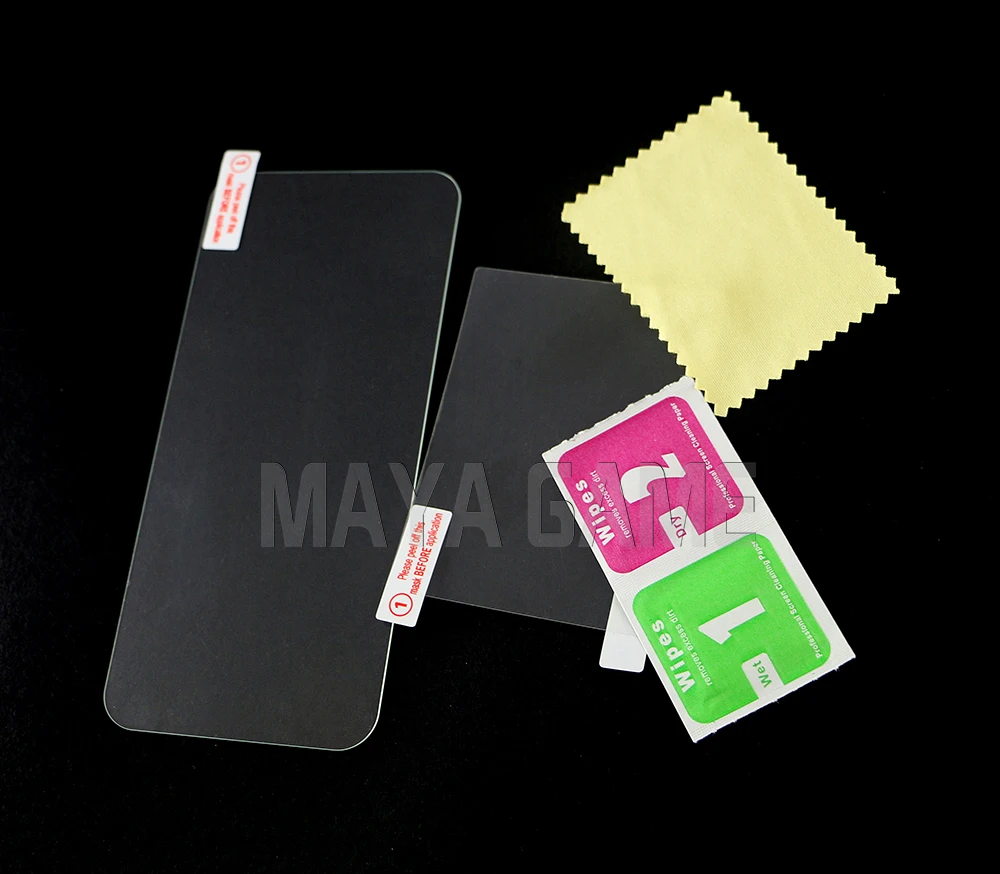 3sets Tempered Glass Bottom LCD Screen Protector Film Ultra Thin Protective Flim For New 2DS LL/XL Console