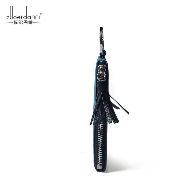 Thin zipper coin pruse women small wallet leather lady card holder female mini coin bag high quality Korean style fashion A376