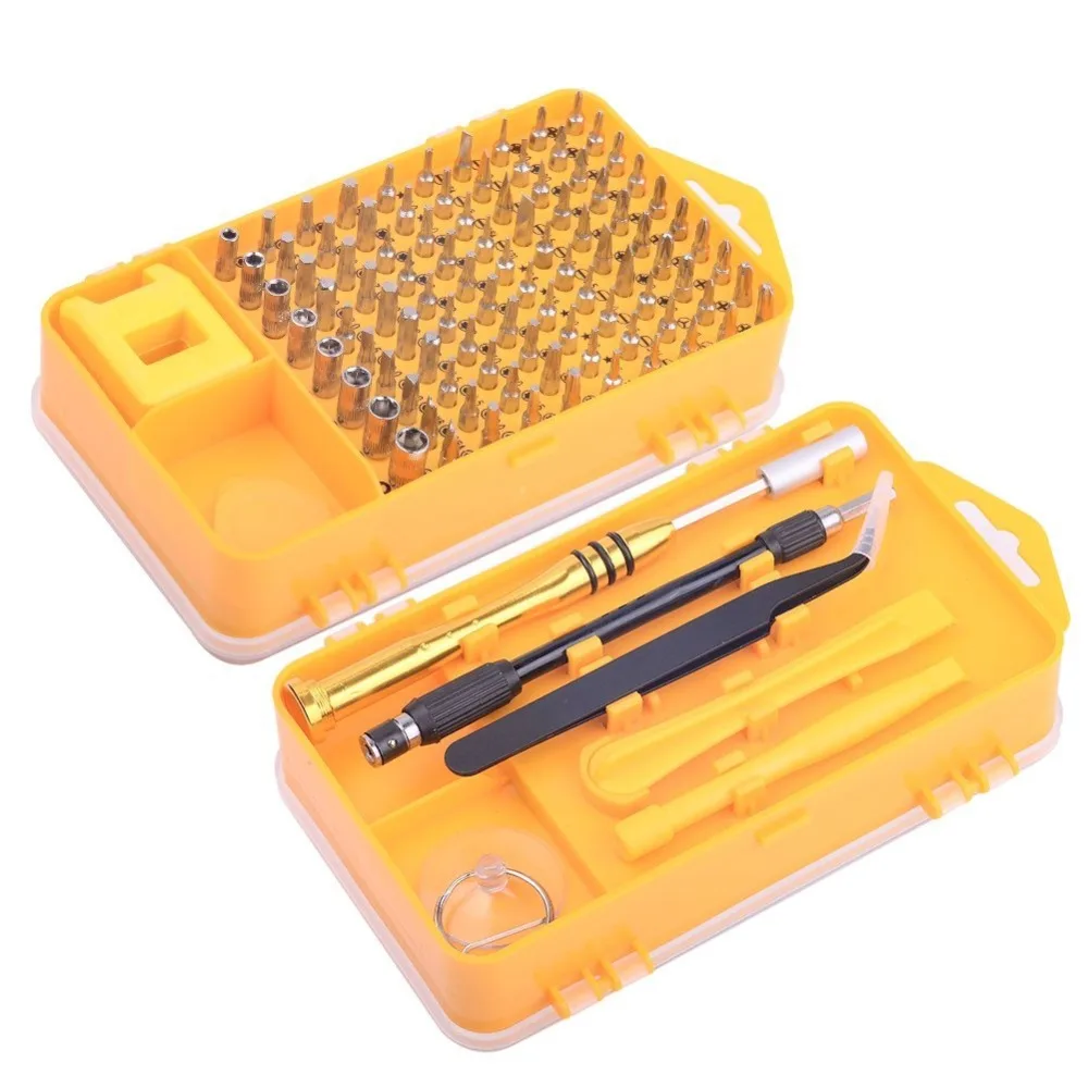 Household Tool Set Pad Computer PC Mobile Phone Cellphone Glasses Digital Electronic Device Repair Home Tools Bit 108pc 108 in 1