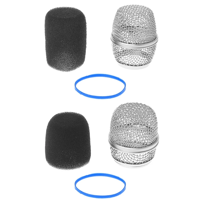 New Microphone Cover Replacement Ball Head Mesh Microphone Grille Fits For Shure Beta57a/ Beta87a