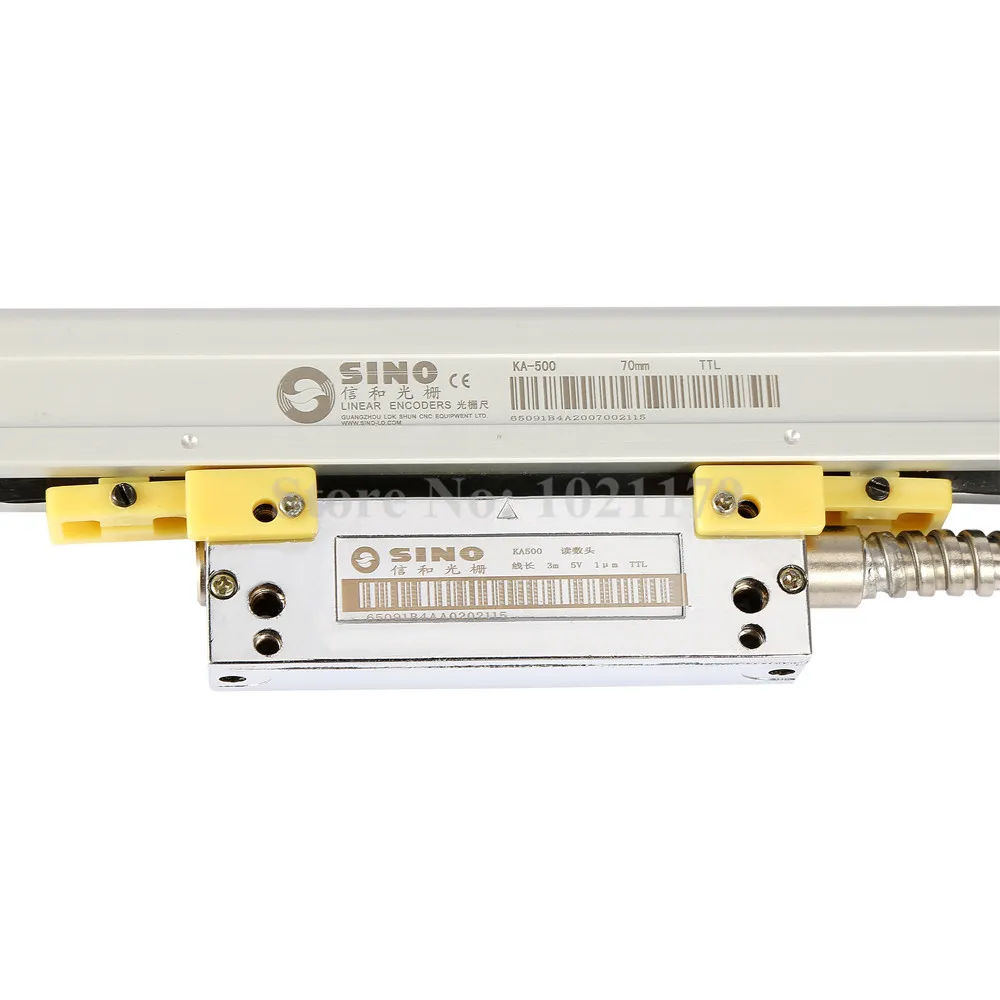 Free Shipping Sino KA-500 70 120 170 220 270 320 370 420 470mm Slim Linear Scale Original Sino KA500 Thin Small Linear Enceder