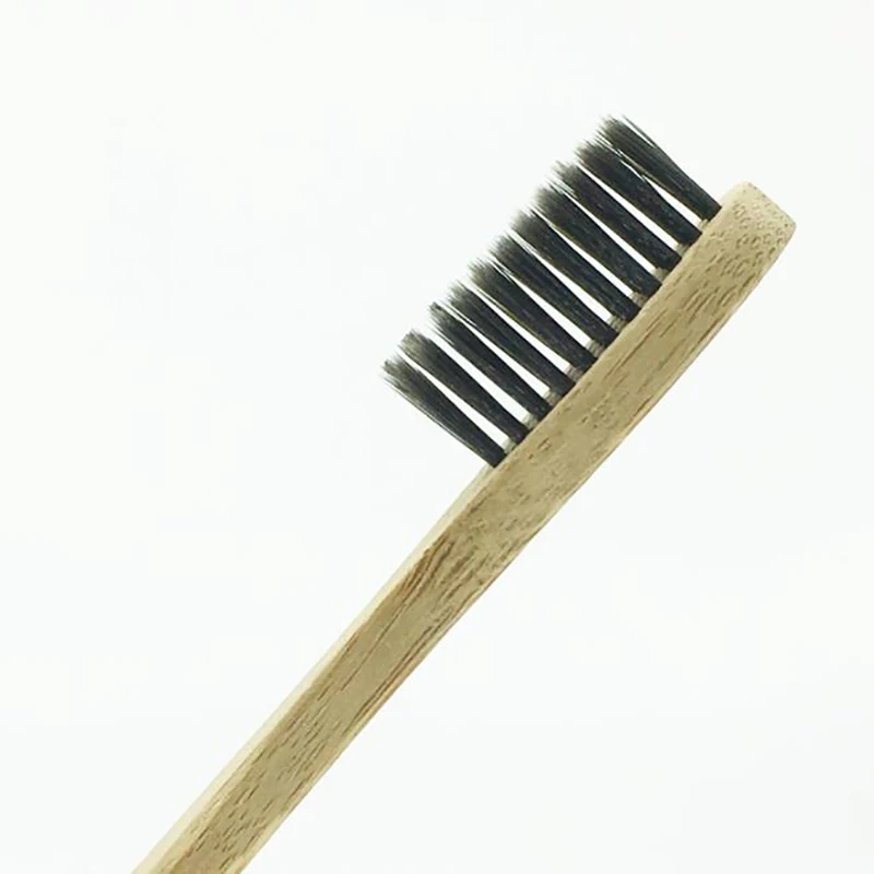 50 Pcs/Lot Environmentally friendly bamboo brush Bamboo Toothbrush Wood Toothbrush  Soft Bristles Natural Eco  Bamboo Fibre