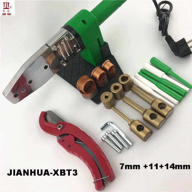 7/11/14mm Sanitair Reparatie Tools Plastic PPR Repareren Sterven Heads Lasser Tool Accessoires Lassen Waterleidingen PPR Pijp Gerepareerd