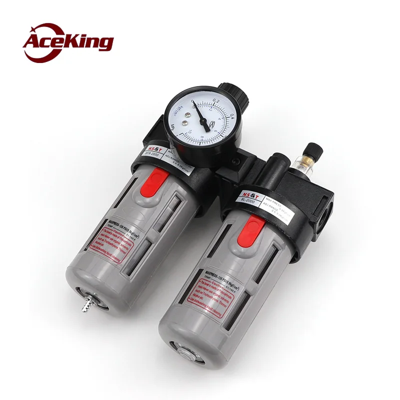 

Air source processor BFC2000 pneumatic pressure reducing valve regulating valve air oil and water separator filter BFC3000 4000