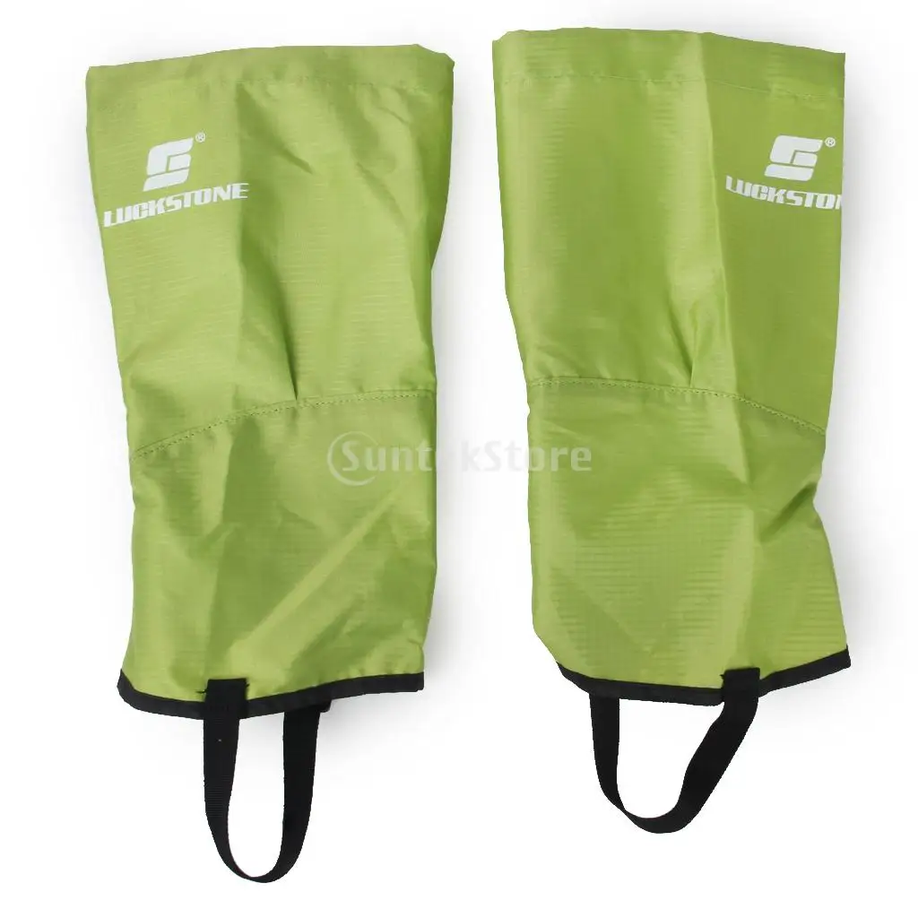 New 2014 Brand New 1 Pair Waterproof Hiking Climbing Snow Legging Gaiters Leg Covers 4 Colors - Small Size