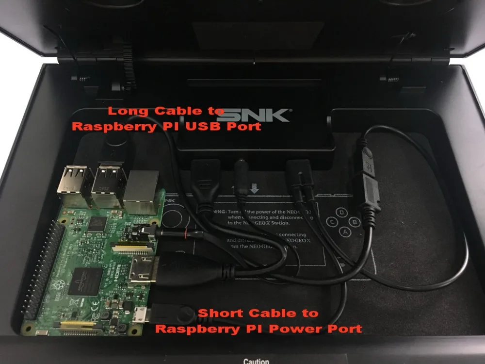 NEOGEO X Dock for NEOGEOX handheld console and Raspberry PI