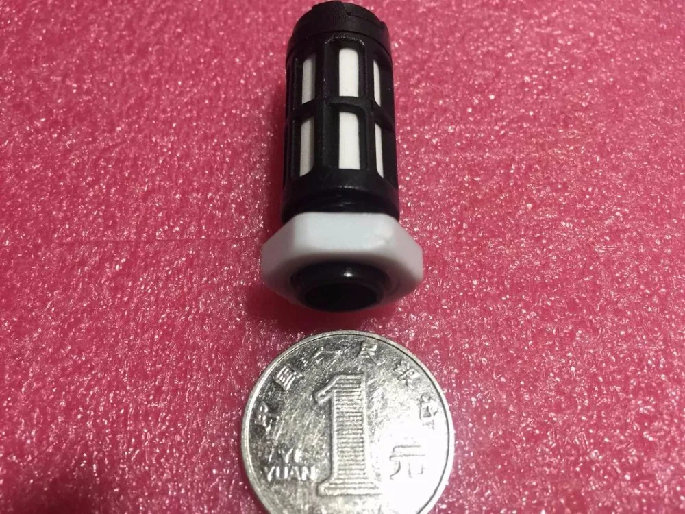 10 قطعة PE مقاوم للماء الاستشعار قذيفة SHT10 SHT11 SHT15 درجة الحرارة والرطوبة الأسود الغطاء الواقي HS12-40A M12 الاستشعار الإسكان