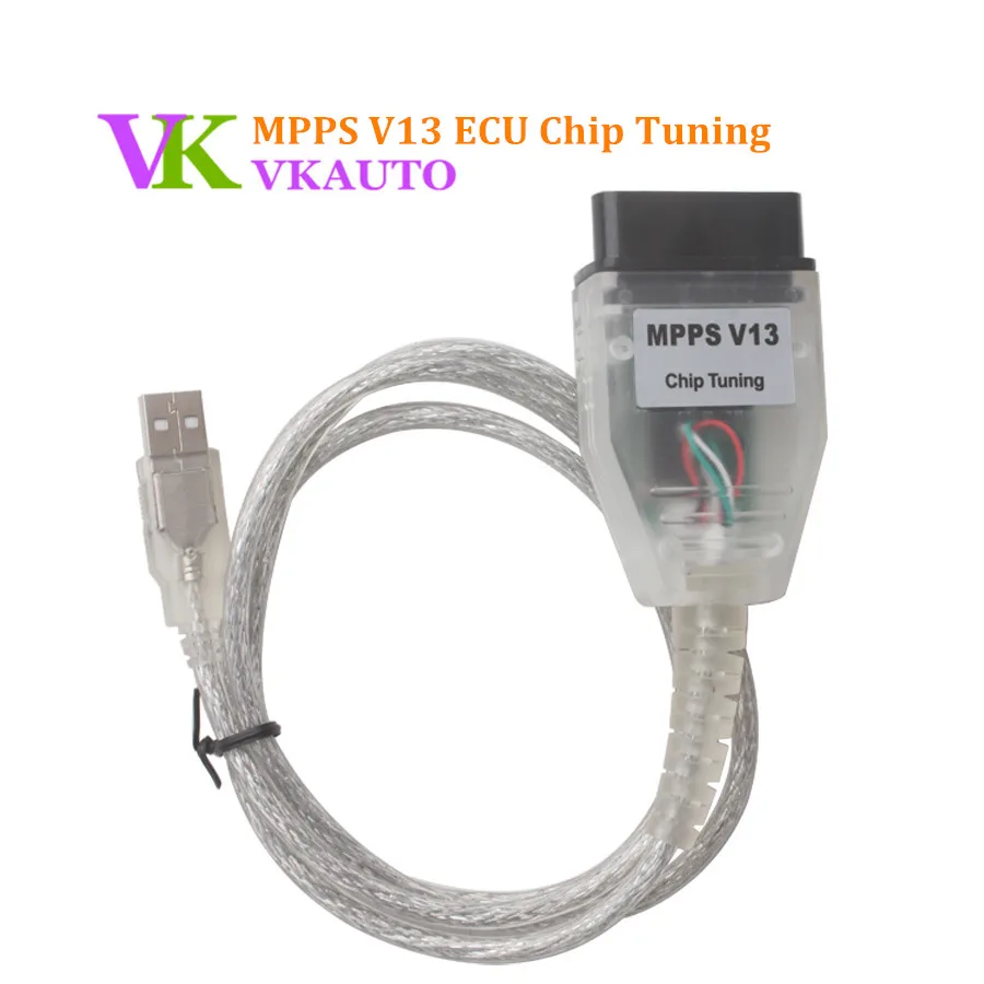 MPPS V13 ECU Chip Remap Tuning Flash SMPS MPPS V13.02 K+CAN OBD2 Interface