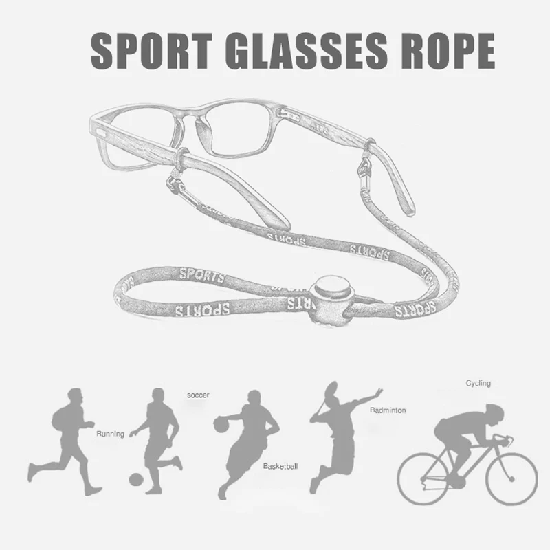 Sport Sunglasses Strap Glasses Chain Fashion Glasses Wire Holder Eyeglasses Rope Holder cordon para gafas