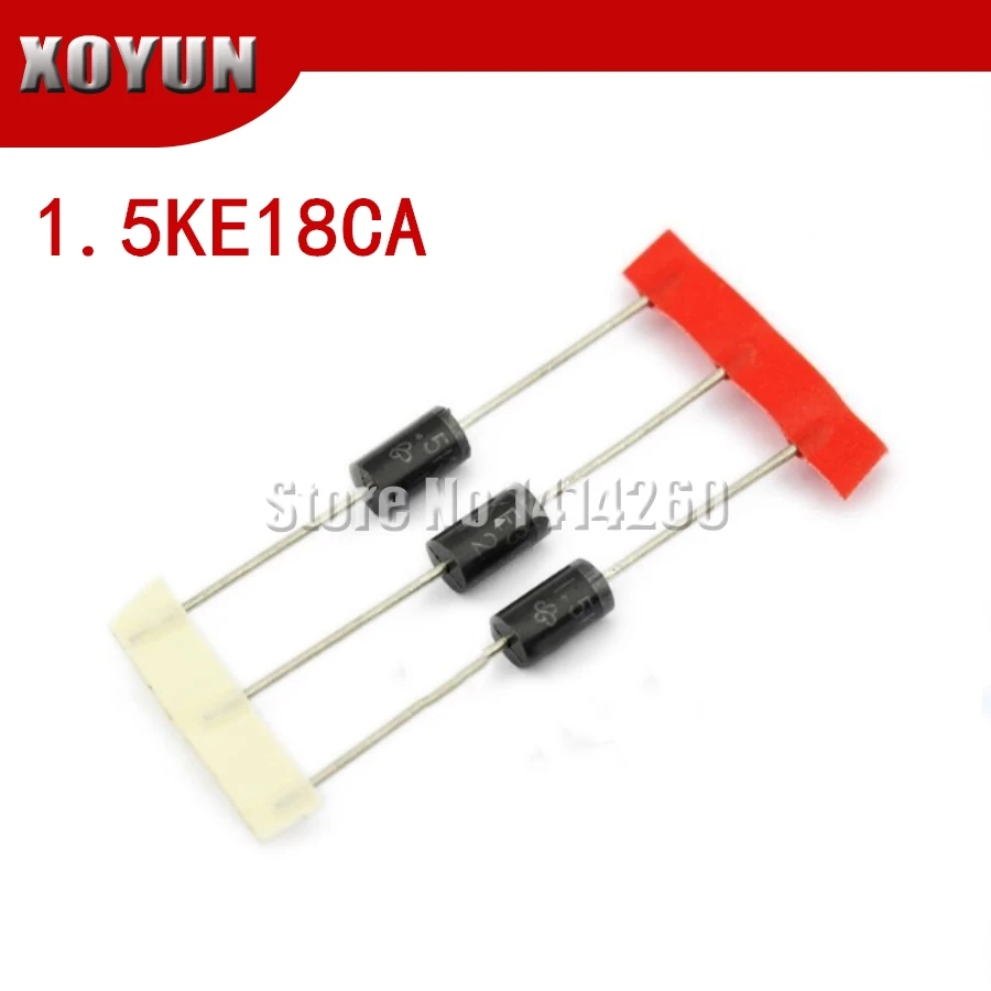 20pcs/lot 1.5KE18CA DO-201AD 1.5KE18 Bidirectional TVS Transient Voltage Suppressor Diode