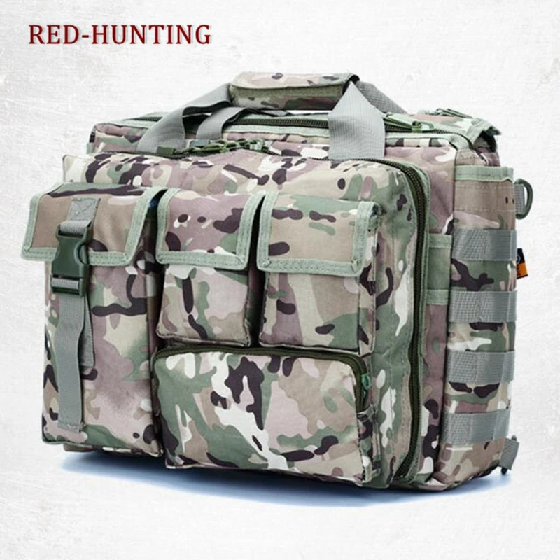 14/15.4/15.6inch Laptop Camera Tactical  Bags Shoulder Bags Molle Outdoor Sport  Tactical Messenger Hunting Handbags