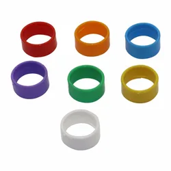 70 Pcs Chicken Duck Goose Foot Ring 2.0/1.8/1.6cm Poultry Identification Rings Birds Feeding Equipment Animal Management Tools