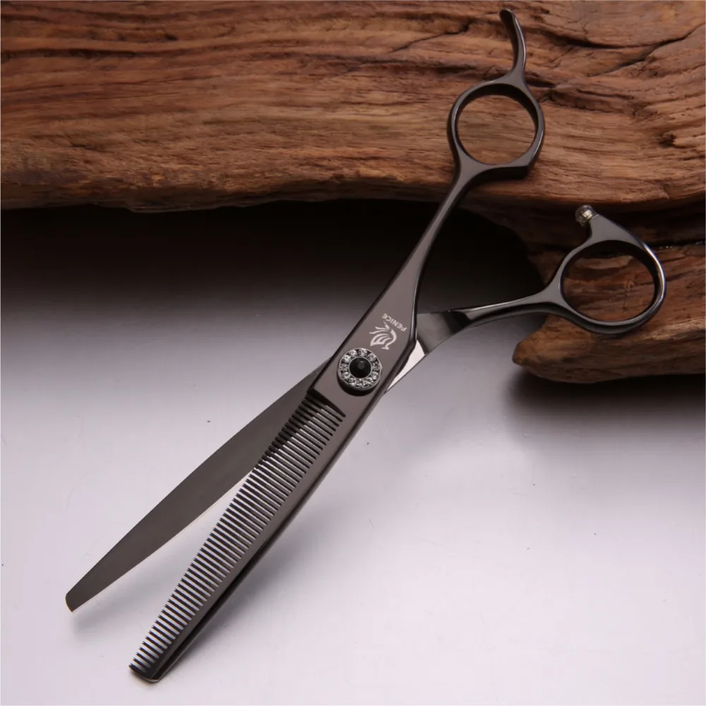 Fenice Professional High Quality Stainless Steel 6.5 inch Thinning Scissors for Pet Dog Grooming Thinner Thinning Rate 35%