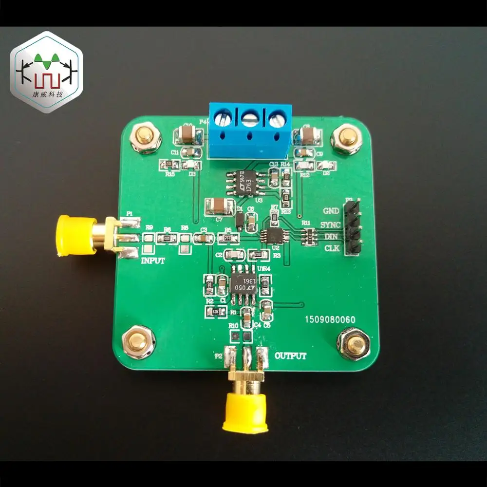 12 bit serial input multiply analog conversion DAC7811 can be used as a programmable amplifier with high bandwidth