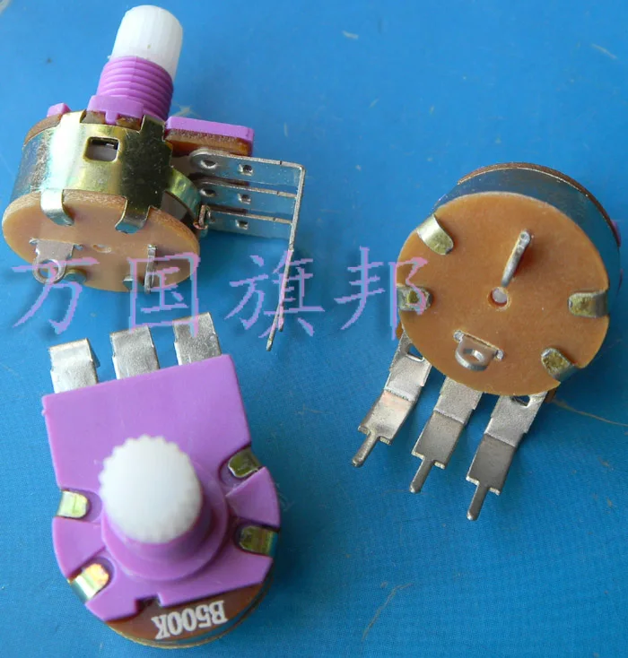 

Free Delivery.149 adjustable potentiometer switch B500K three feet short pink handle 3 feet