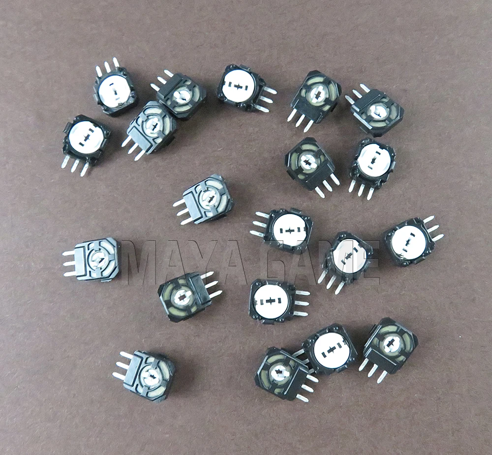 100 قطعة عصا تحكم تناظرية ثلاثية الأبعاد مايكرو التبديل محور المقاومات لاستبدال بلاي ستيشن 4 PS4 Xboxone تحكم Thumbstick