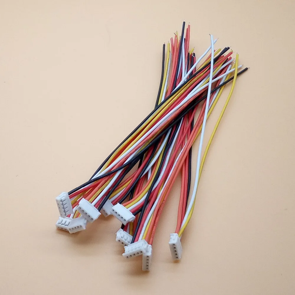 10Pcs Length 150mm Mini Micro ZH 1.5mm 2/3/4/5/6/7/8/9/10 Pin JST Connector Single Plug With Wires Cables 28AWG