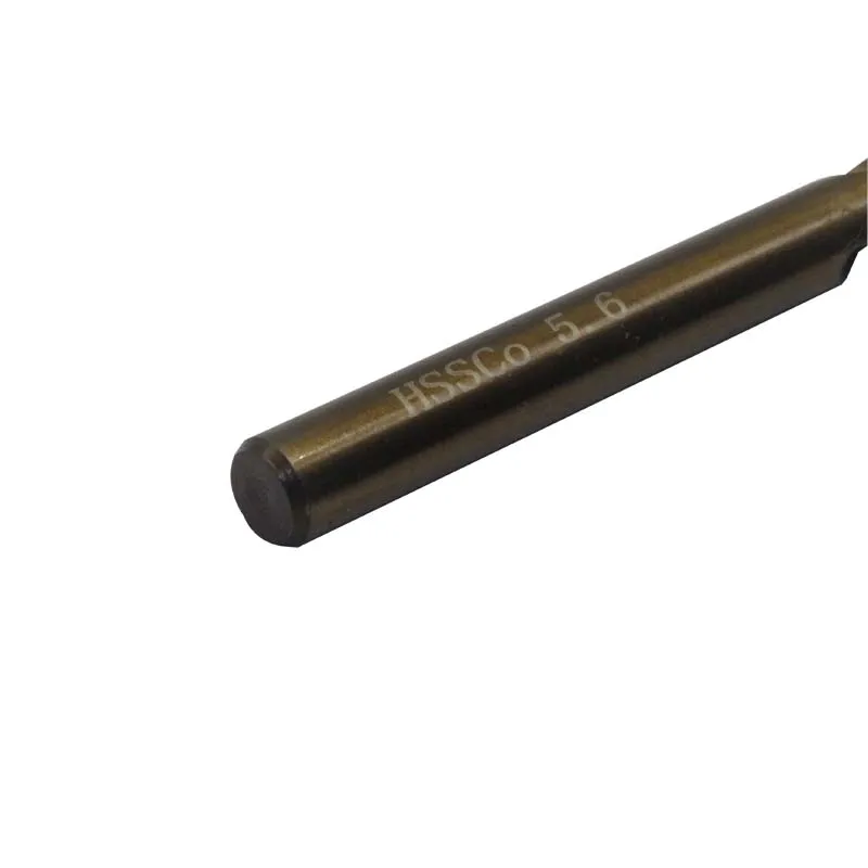 10 stücke M35 5,6mm spezielle edelstahl metall reibahle bit Twist bohrer gerade schaft high speed stahl enthält kobalt