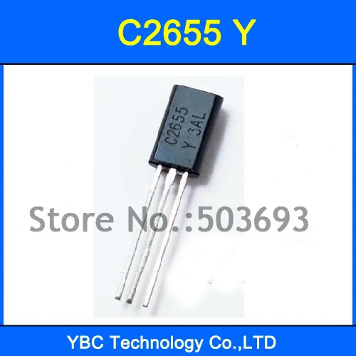 1000Pcs  2SC2655Y 2SC2655 C2655 C2655Y New Triode Transistor  Small power 2A/60V TO-92L