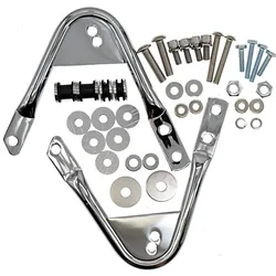 Motorcycle 5 holes Tour Pack PAK Docking Hardware Kit For Harley Touring Road King Road Glide Street Glide Electra Glide 97-08