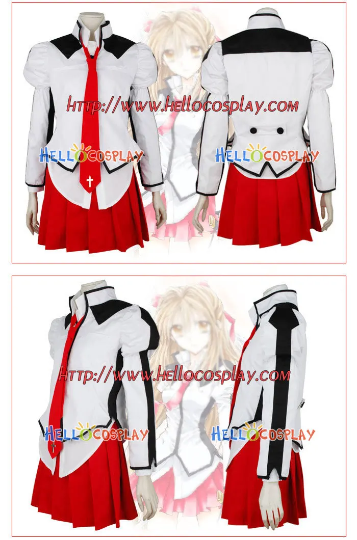 Japanese Anime outfit The Gentlemen's Alliance Cross Imperial Academy High School Girl Uniform H008