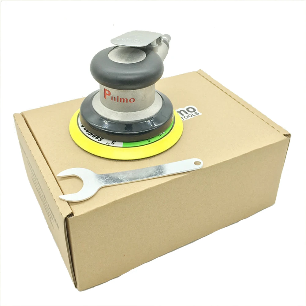 5 Inch Non-vacuum Matte Surface Circular Pneumatic Sandpaper Random Orbital Air Sander Polished Grinding Machine Hand Tools