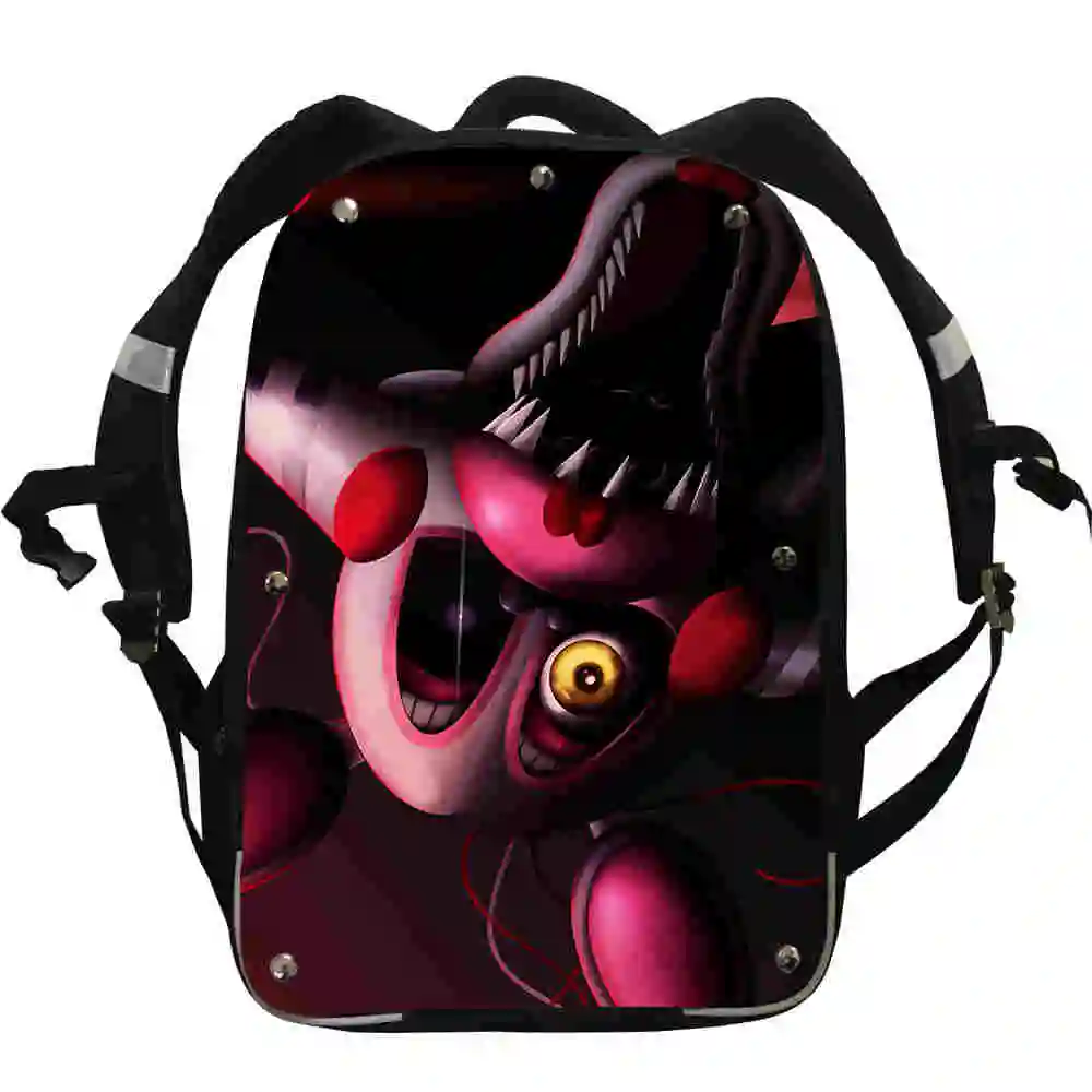 FNAF Anime Backpacks Animal Dog Unicorn Freddy Chica Foxy Boys Girls Teenager School Bags Mochila