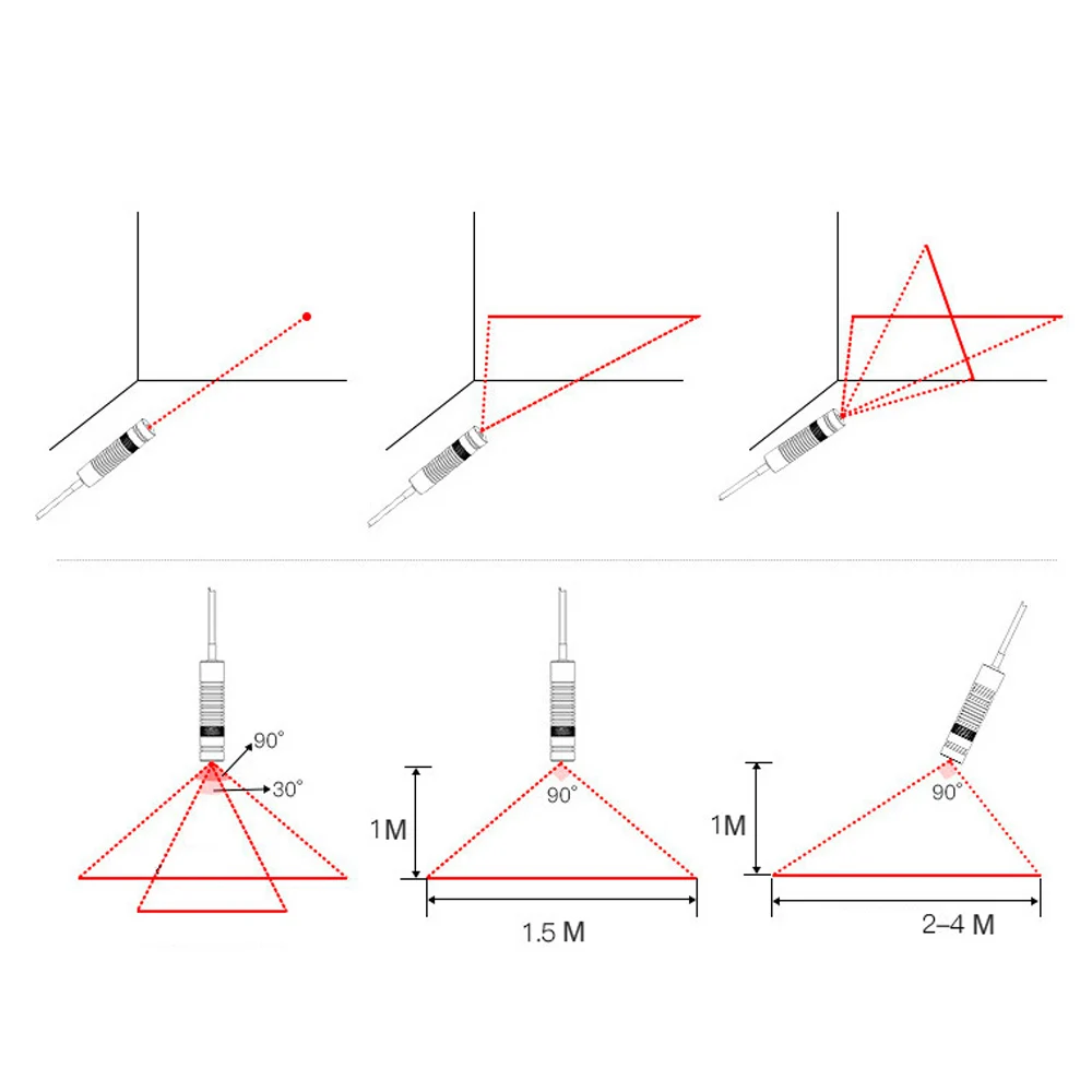 50mw Green Point Laser Marking Machine Laser Positioning Light