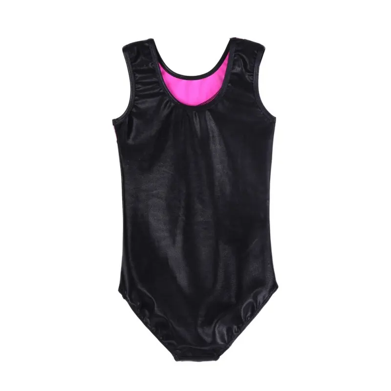 Aqclothes-Combinaison de corps sans manches pour filles, couleur radium assortie, ballet, gymnastique, danse, vêtements de pratique, haute qualité