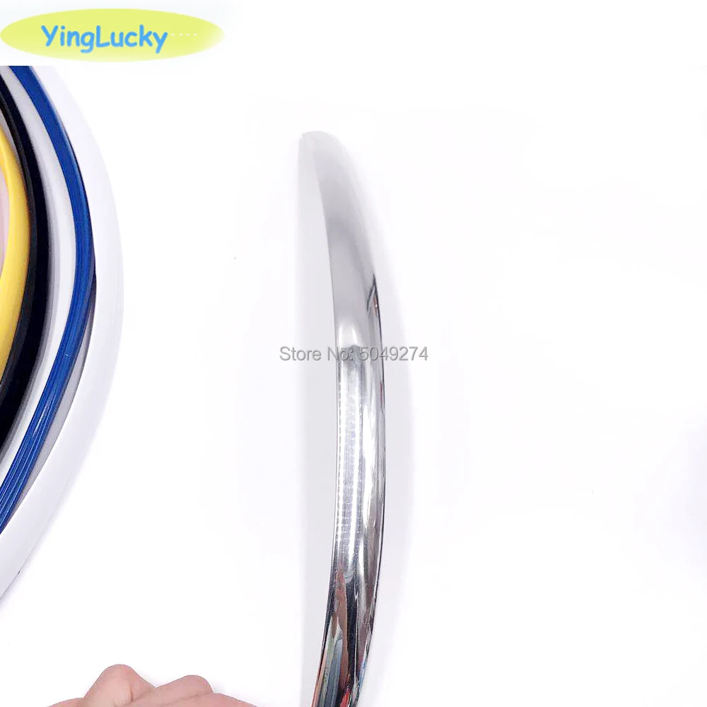 Yinglucky 32,8 Fuß (10 m) Länge, 16 mm/19 mm Breite, Kunststoff-T-Profil für Arcade-MAME-Spielautomaten, Chrom/Schwarz – Detail 4