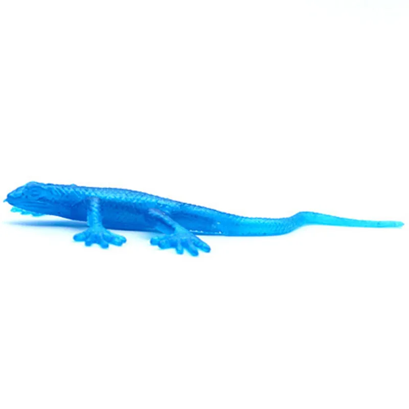 Divertente Giocattolo Agitarsi Novità Antistress Pop It Squishy Modelli Animale Morbido Lucertola Gecko Scherzo Forniture Scherzo Bavaglio Appiccicoso Regalo per Bambini