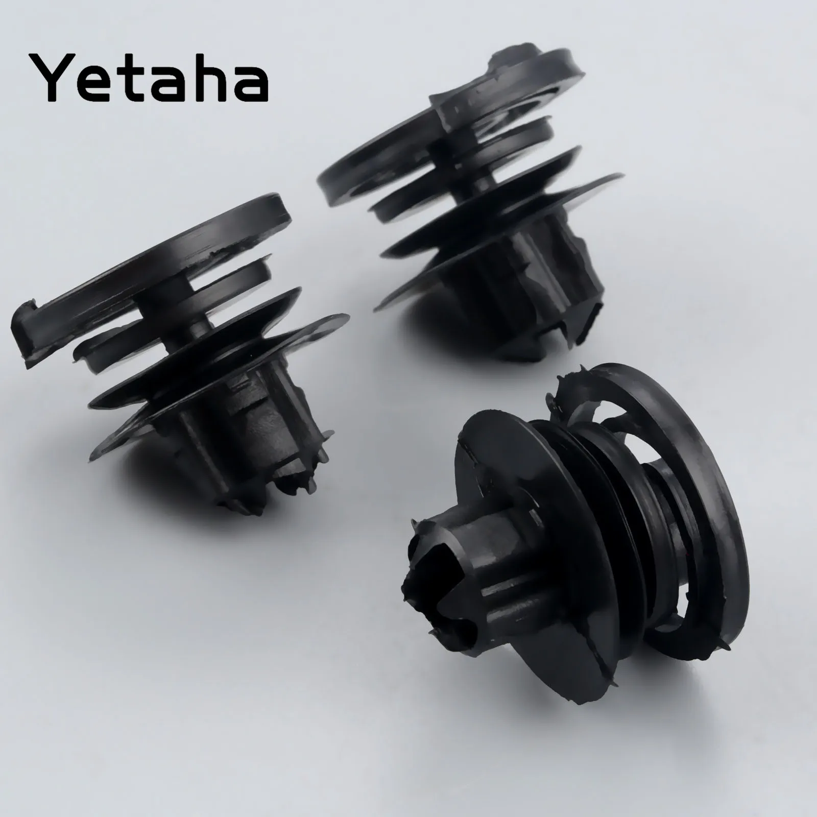 Yetaha 10 PCS Car Door Card Trim Panel Clips Retainer Fastener For VW Golf Jetta IV Passat B5 Interior Rivets Auto Fixed Clamp