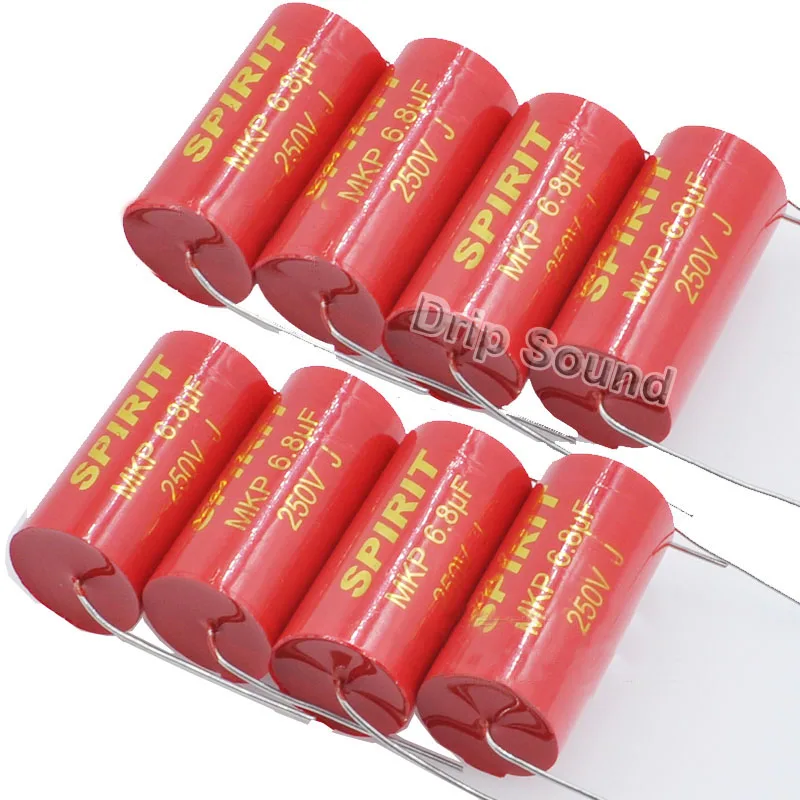 2Pcs 1.0uF-18uF 400V 250V Speaker Frequency Divider Amplifier Crossover Filter Metallized Polyester Film Non-Polarity Capacitor