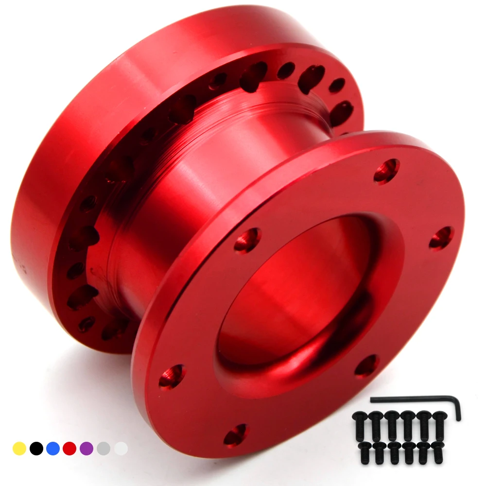 Universal Steering Wheel Hub Spacer 51MM Steering Wheel Hub Boss Kit Adapter Spacer