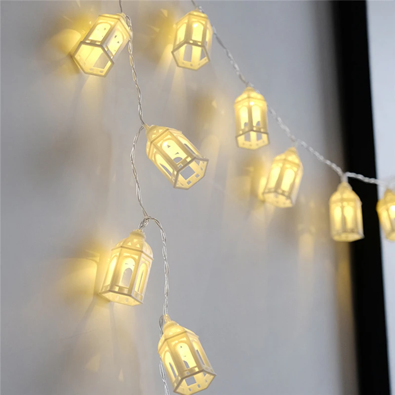 

Retro House Led String Battery Operated DIY Fairy Garland Lights Party Decoration for Home Holiday Garden Party Wedding