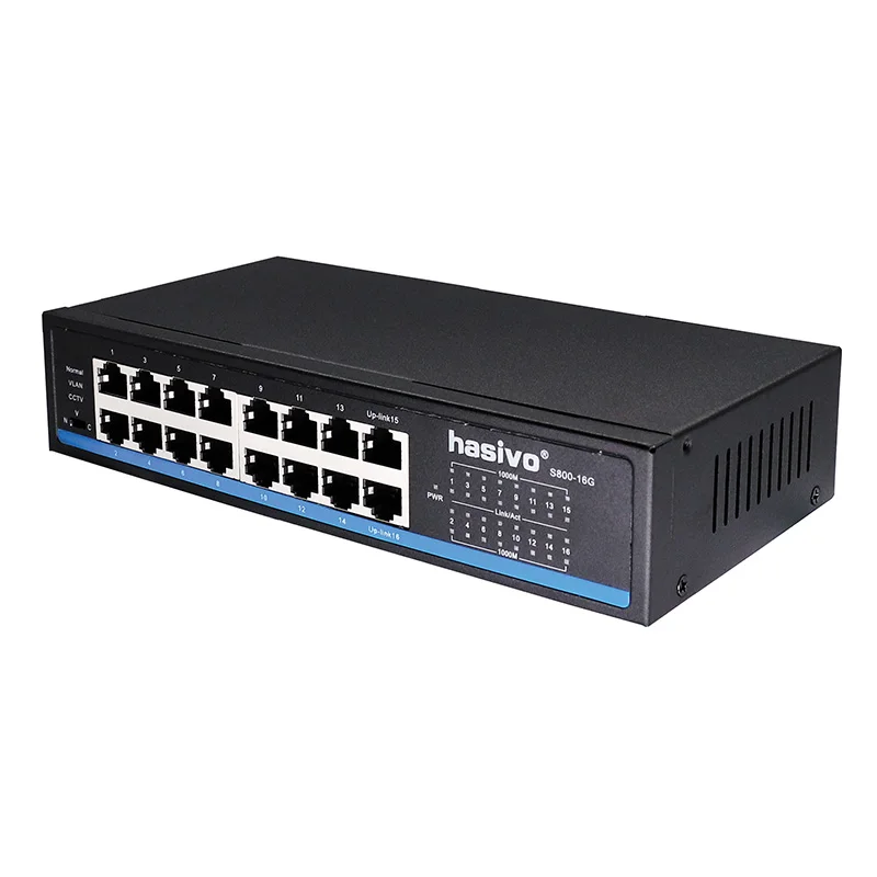 16 Port  RJ45 All Gigabit Ethernet switch  lan switch ethernet switch