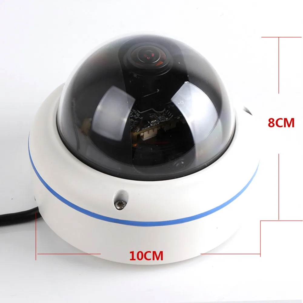 Dome Starlight AHD Camera 2MP Full HD Colored Night Vision SONY 307 4 in 1 AHD/TVI/CVI/CVBS 20M Fisheye Camera