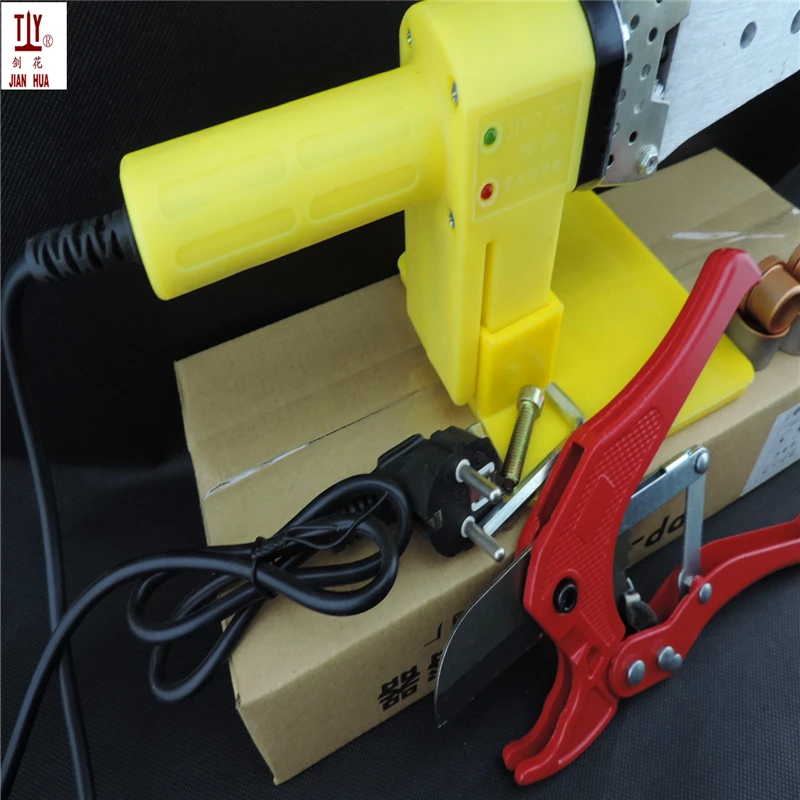 Plastic welding WIth 42mm pipe cutter JIANHUA 20-32mm Automatic Heating PPR Tube Pipe Welding Machine AC 220/110V 600W